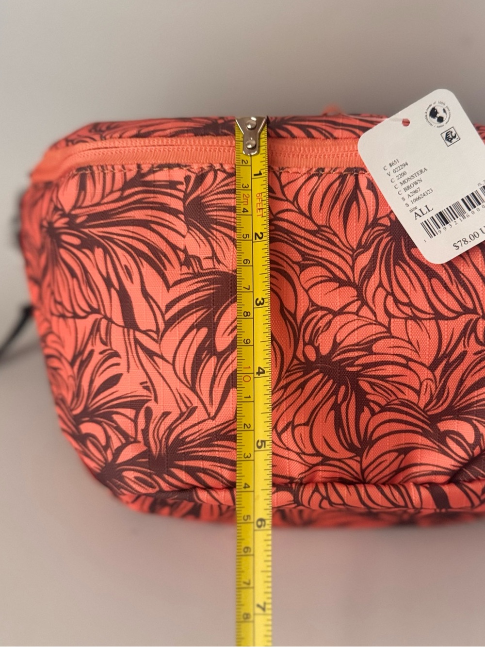 Free People Movement Brown and orange Floral Happy Packer Sling Bag - Picture 13 of 13
